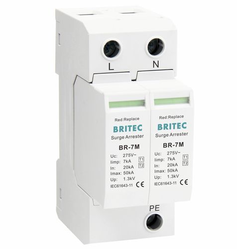 Überspannungsableiter Typ 1 - BR-7M 2P series - Britec Electric Co., Ltd - Typ 2 / Klasse I / Klasse II