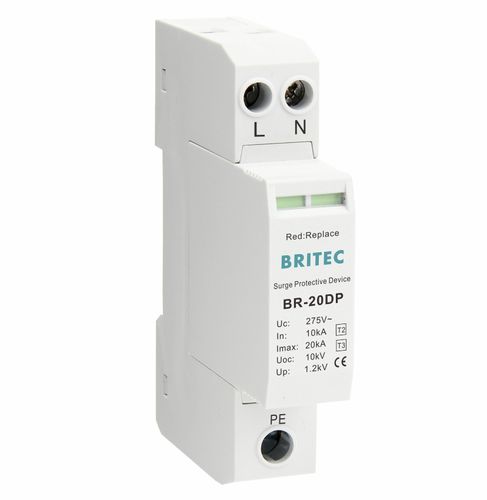 Überspannungsableiter Typ 3 - BR-20DP 2P series - Britec Electric Co., Ltd - Klasse III / für Elektroinstallation / für Stromnetz