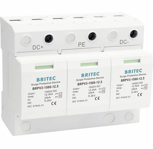 Überspannungsableiter Typ 1 - BRPV3-1500-12.5 - Britec Electric Co., Ltd - Typ 2 / Klasse I / Klasse II