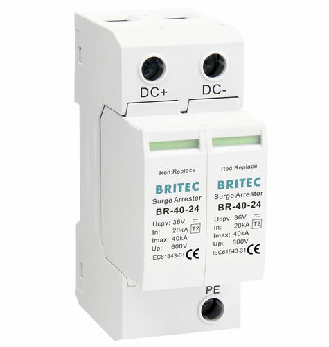 Überspannungsableiter Typ 2 - BR-40 24 - Britec Electric Co., Ltd - Klasse II / für Dauerbetrieb / für Stromversorgung