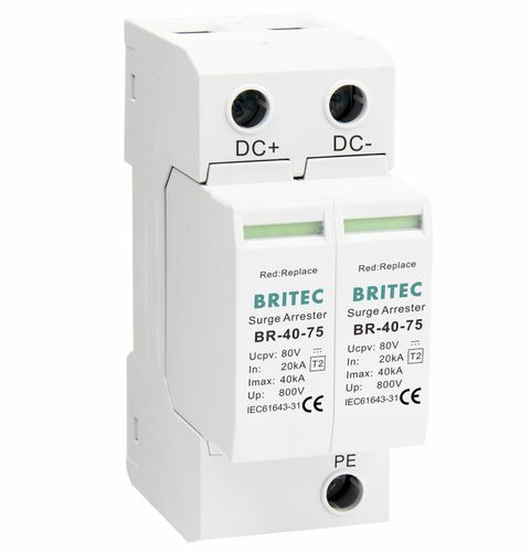 Überspannungsableiter Typ 2 - BR-40 75 - Britec Electric Co., Ltd - für Datennetz / für Dauerbetrieb / für elektronische Geräte