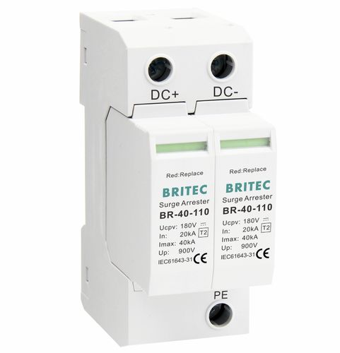 Überspannungsableiter Typ 2 - BR-40 110 - Britec Electric Co., Ltd - Klasse II / für Dauerbetrieb / für elektronische Geräte
