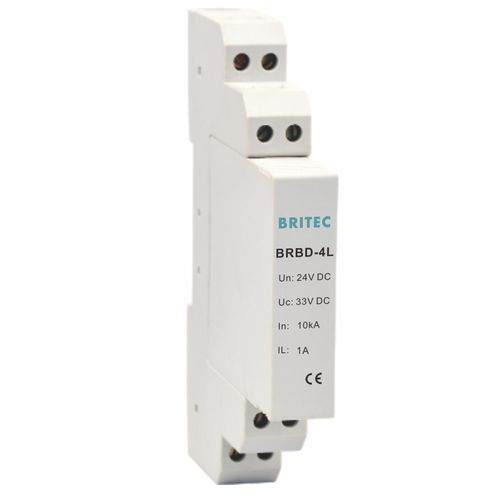 Überspannungsableiter Typ 2 - BRBD-4L series - Britec Electric Co., Ltd - für Signalübertragung / für Elektroinstallation / für Telekom-Anwendungen