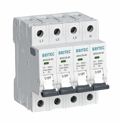 Thermoschutzschalter - BRSCB-80 series - Britec Electric Co., Ltd - Überlast / Niederspannung / AC