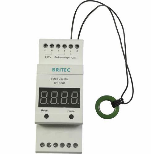 Überspannungszähler - BRSC-01 - Britec Electric Co., Ltd - digital / RS485 / IP20