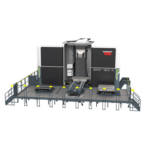 CNC-Bearbeitungszentrum / 3-Achs - WHT series - TOS VARNSDORF - horizontal / mit Rotationstisch / ISO 5
