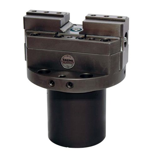 Schraubstock für Werkzeugmaschinen - OSV series  - Applied Robotics - hydraulisch / vertikal / Präzision