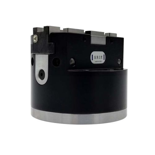 Maschinenschraubstock - M series  - Applied Robotics - pneumatisch / Präzision / selbstzentrierend