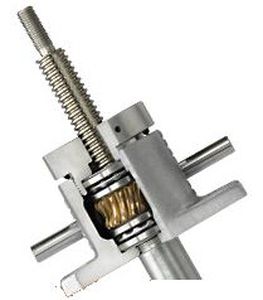 Spindelhubgetriebe / axial verfahrende Spindel - WJ1000 - JOYCE - Edelstahl