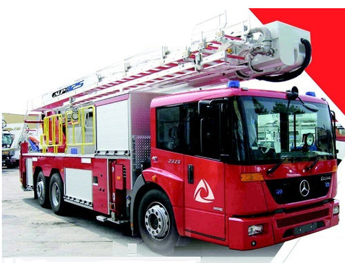 LKW-montierter Feurschutz Lift - ALP 325 E - Cela - teleskopisch / Gelenkarm / für die Feuerwehr