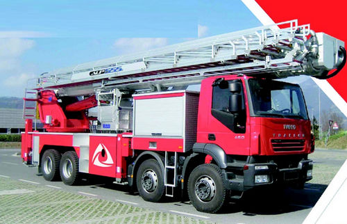 LKW-montierter Feurschutz Lift - ALP 555 EL - Cela - teleskopisch / Gelenkarm / für die Feuerwehr