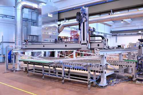 Automatisches -Lagersystem / für Lagerhallen - IMML - Working Process