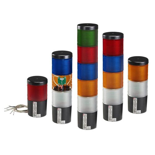 LED-Signalsäule - LSLD series - FEDERAL SIGNAL - Permanent / 2-Farben / 3-Farben