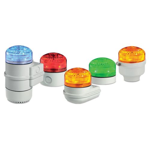 Alarm-Tongeber / Blitzleuchte - SLM500 - FEDERAL SIGNAL - mit Dauerleuchte / IP65
