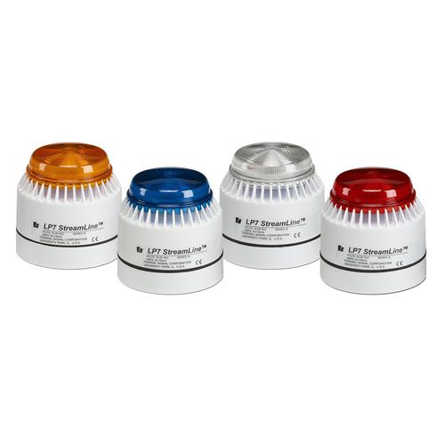 Alarm-Tongeber / mit Xenon-Alarmleuchte - LP7 - FEDERAL SIGNAL - Signallicht / IP54 / IP65
