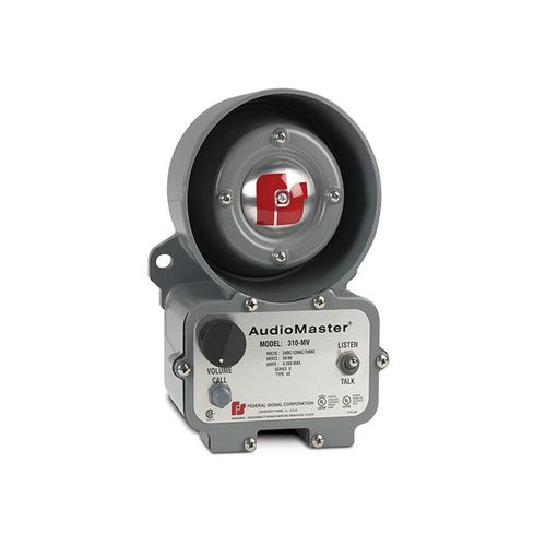 Sprechanlage für Gefahrenzonen - 310X-MV - FEDERAL SIGNAL - Audio / gehärtet / IP65
