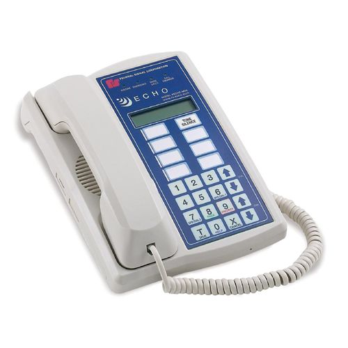 Audio-Sprechanlage - ECHO E-MDS - FEDERAL SIGNAL - Notfall / Desktop