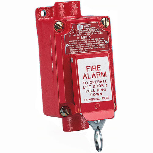 Ex-geschützter Handmelder - MPEX - FEDERAL SIGNAL - Brandmelde