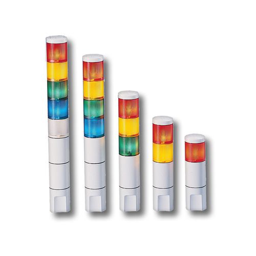 LED-Signalsäule - MSL series - FEDERAL SIGNAL - Blitz / 2-Farben / 3-Farben