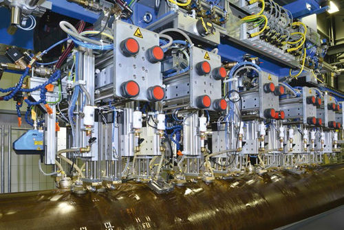 Ultraschallinspektionssystem - SNUP - Waygate Technologies - automatisiert / Schweißrohr / Schweißnaht