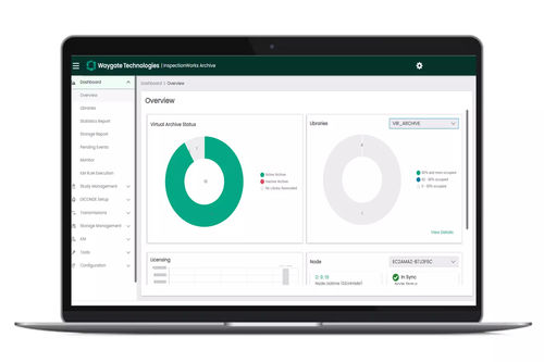 Inspektionssoftware - InspectionWorks Archive - Waygate Technologies - Lagerung / Datenarchivierung / Datenverwaltung