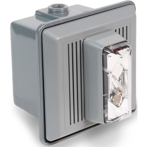 Brand-Warnhupe - 860 series - EDWARDS SIGNALING - mit Xenon-Alarmleuchte