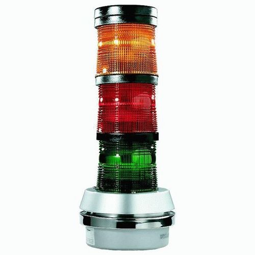 LED-Signalsäule - 101 series - EDWARDS SIGNALING - mit Glühlampe / Halogen / Blitz