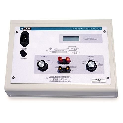 Digitales Milliohmmeter - R1L-BI - TEGAM - tragbar / Tisch