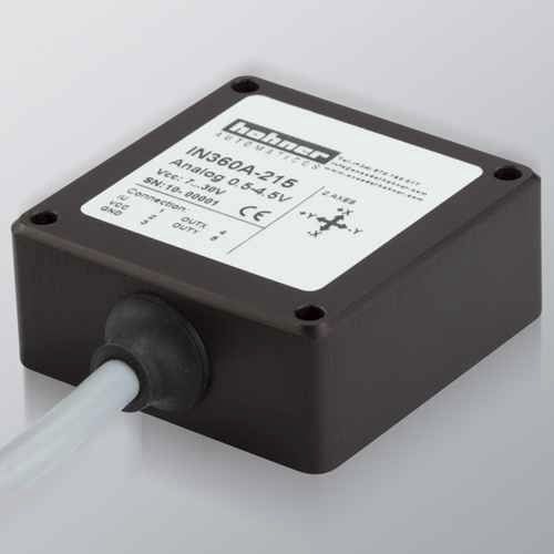 2-Achs-Neigungsmesser - IN360A - Hohner Automaticos - analog / mit Aluminiumgehäuse / IP67