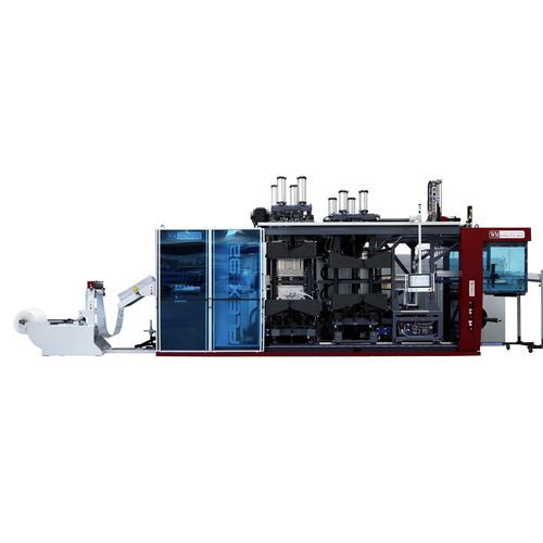 Rollen-Thermoformmaschine - FLEX 92 - WM Thermoforming Machines SA - zur Drinkbecher-Herstellung / automatisch / Vakuum