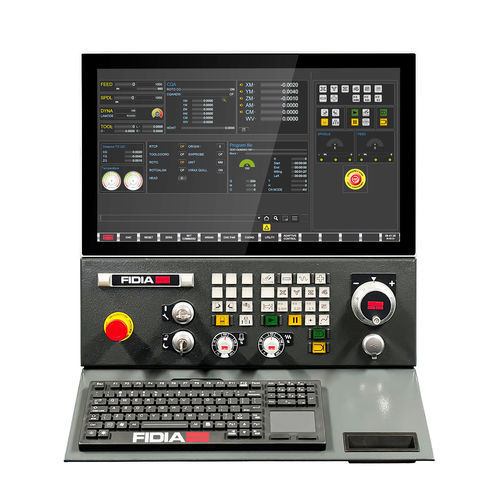 Digitalsteuerung für Werkzeugmaschine - nC19 - FIDIA - kompakt / mit Touchscreen