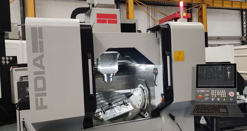 5-Achs-Bearbeitungszentrum - Go9 - FIDIA - vertikal / für Stahl / für Aluminium
