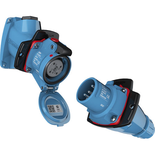 Mobile Steckdose und Stecker - DSN1 - MARECHAL ELECTRIC - wandmontiert / wasserdicht / IP67