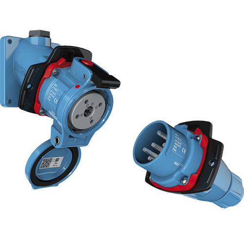 Hängende Steckdose und Stecker - DS1 - MARECHAL ELECTRIC - wandmontiert / Einbau / Schalttafeleinbau