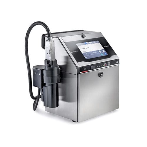 Continuous-Inkjet-Drucker - UX2 series - Hitachi Europe GmbH - bodenstehend / Hochgeschwindigkeit / mit Touchscreen