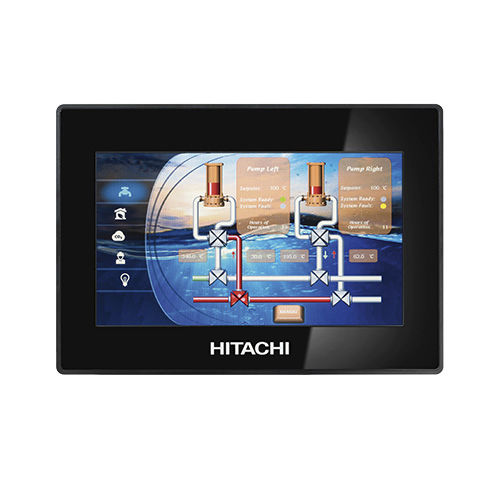 HMI mit resisitivem Touchscreen - EH-TPS series - Hitachi Europe GmbH - einbaufähig / 800 x 480 / 480 x 272