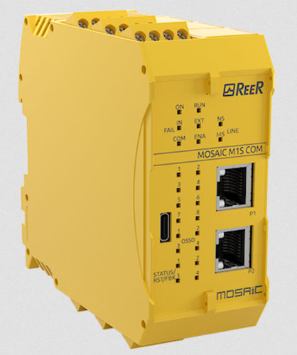 Sicherheitssystem für Maschinen - Mosaic M1S COM  - REER - konfigurierbar / Ethernet