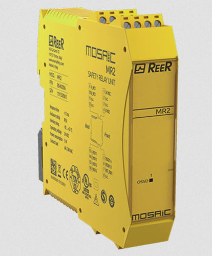Erweiterungsmodul für Sicherheitsrelais - MR series - REER - für DIN-Schiene