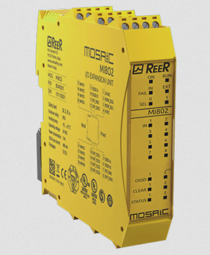 Digitales E/A-Modul - MI series - REER - Modbus / 8 Digitaleingänge / Sicherheit