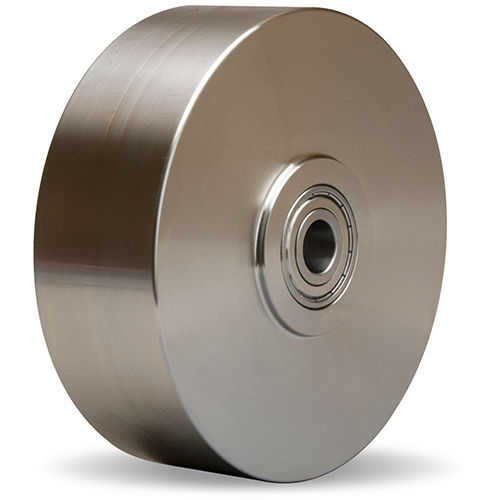 Einteiliges Rad - S series - HAMILTON CASTER - Edelstahl / für schwere Lasten / gerillt