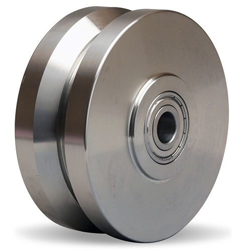 Einteiliges Rad - SV series - HAMILTON CASTER - Edelstahl / gerillt