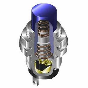 Federdruck-Drucktaster - SB series - NKK Switches - gehärtet / Miniatur / elektromechanisch