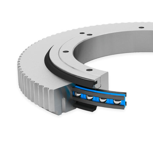Drehverbindung mit Außenverzahnung - LVE series - Franke GmbH - mit 4-Punkt-Lager / einreihig / Vierpunkt-Kontakt