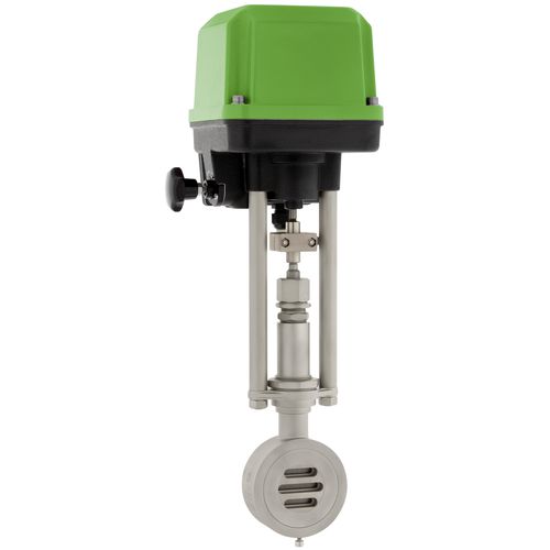 Gleitschieberventil - 8038 GS1 - Schubert & Salzer Control Systems GmbH - elektrisch / Absperr / Stell