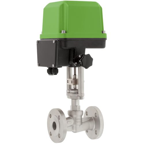 Stellventil - 7332 - Schubert & Salzer Control Systems GmbH - Flansch / Edelstahl / für aggressive Fluide