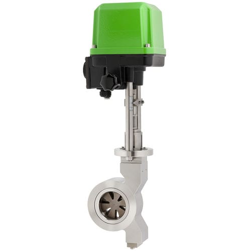 Scheibenventil - 5030 - Schubert & Salzer Control Systems GmbH - elektrisch betätigt / Stell / für Gas