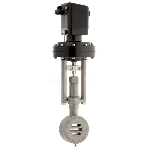 Gleitschieberventil - 8021 GS1 - Schubert & Salzer Control Systems GmbH - pneumatisch gesteuert / elektropneumatisch / Absperr