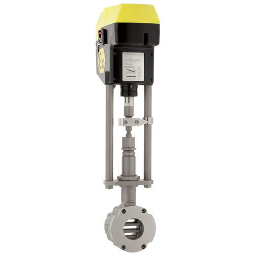 Gleitschieberventil - 8037 GS3 - Schubert & Salzer Control Systems GmbH - elektrisch betätigt / Steuerung / Absperr