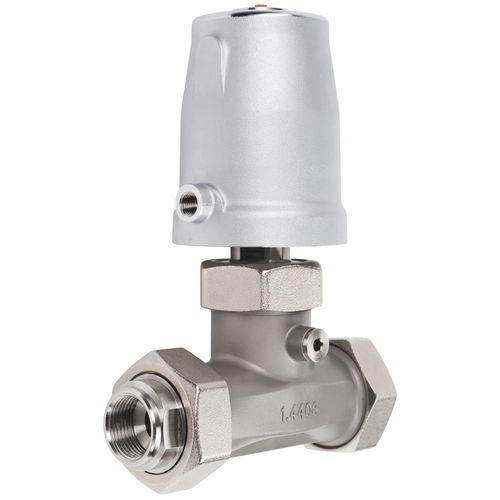 Quetschventil - 7078  - Schubert & Salzer Control Systems GmbH - für flüssige Lebensmittel und Getränke / für die Lebensmittelindustrie / Edelstahl