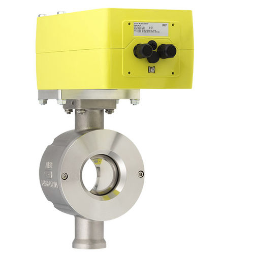 Kugelventil - 4037 - Schubert & Salzer Control Systems GmbH - elektrisch betrieben / Steuerung / Absperr
